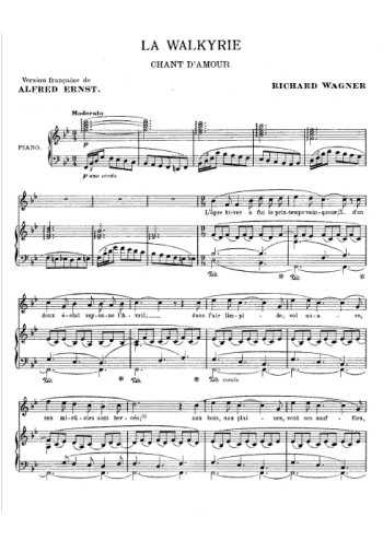 La Walkyrie, chant d'amour
